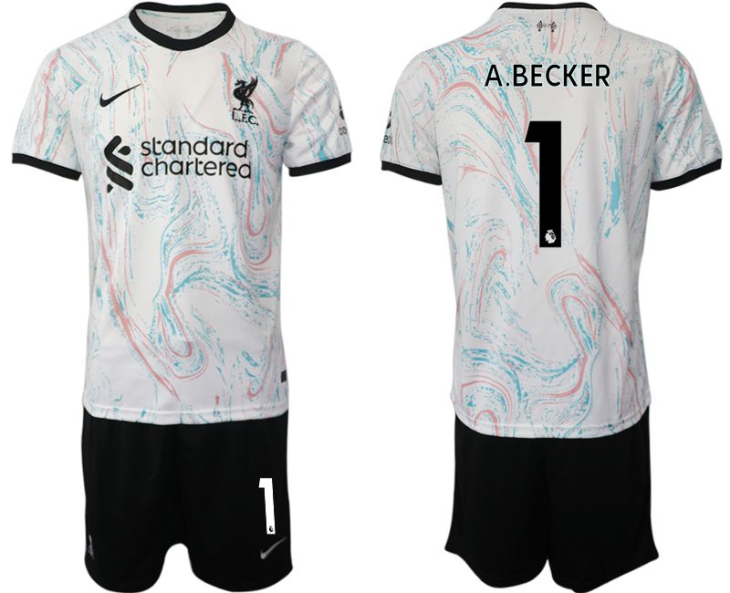 Men 2022-2023 Club Liverpool away white 1 Soccer Jersey